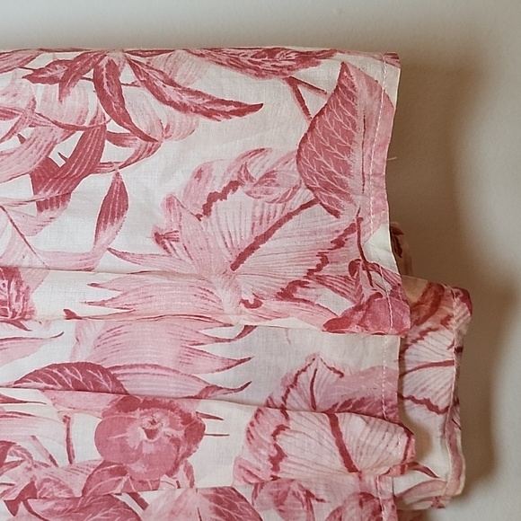 Olivaceous  Floral Print Dress with Tassel Tie Size Large - Picture 9 of 16